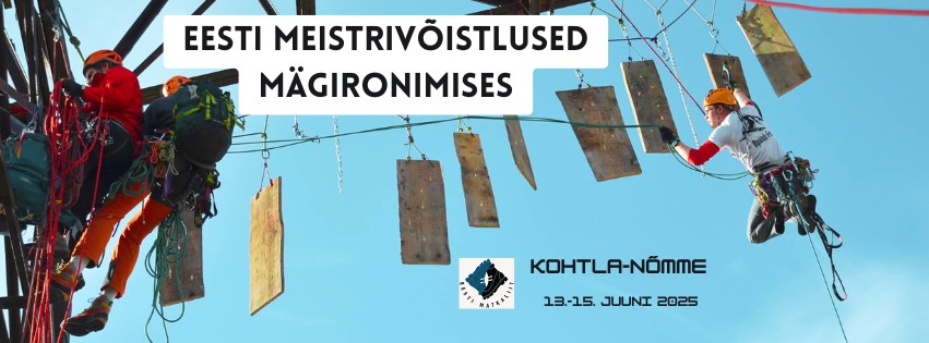 Eesti Meistrivõistlused mägironimises toimuvad 13.-15. juuni 2025 Kohtla-Nõmme kaevanduspargis, täpsema asukoha ja ajakava leiad allolevast reglemendist. Võistl